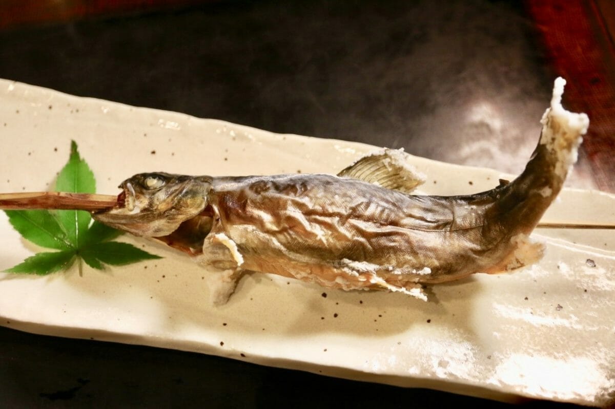 岩魚の塩焼き