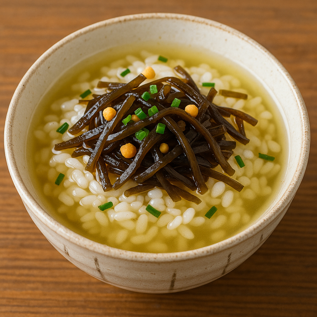 昆布茶漬け