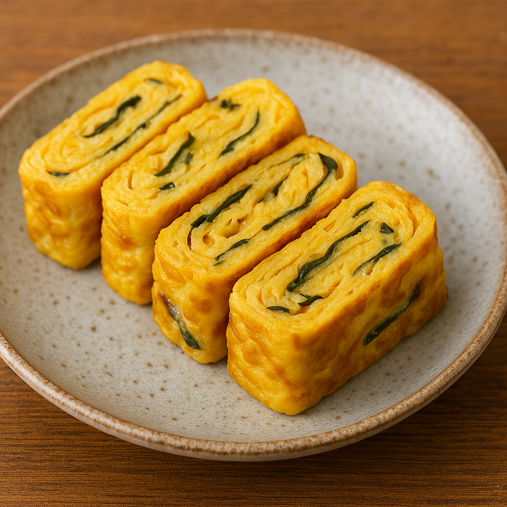 昆布入り卵焼き